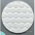 Organic beauty facial makeup cotton pads with pattern